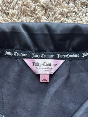 Juicy Couture Black Sleepwear Nightgown and Pink Label